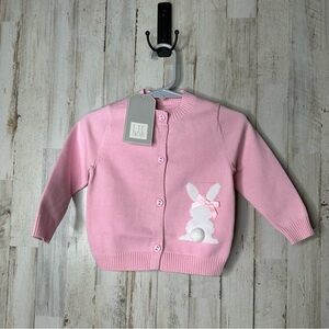 Adorable Pink Bunny Cardigan for Kids